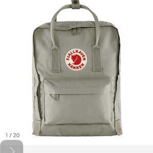 Fjallraven Grey Lightweight Backpack